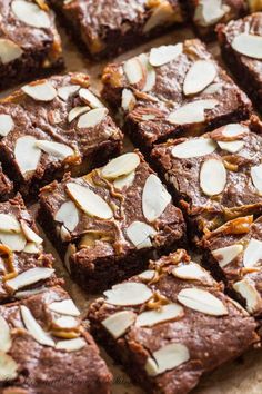 Irresistible Almond Fudge Squares